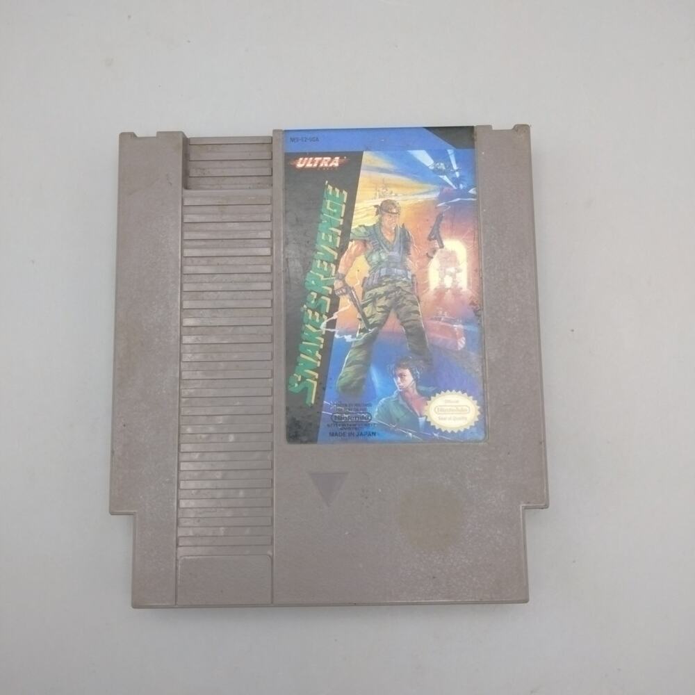 Snake's Revenge (Nintendo Entertainment System, 1990) Authentic